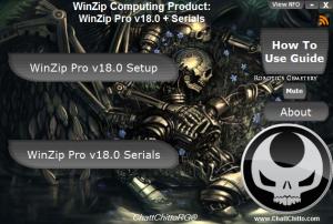 WinZip Pro v18 0 Serials ChattChitto RG