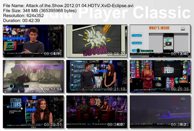 Attack of the Show 2012 01 04 HDTV XviD-Eclipse [ALEX] preview 0