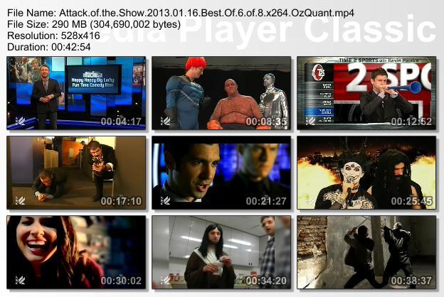 Attack of the Show 2013 01 16 Best Of 6 of 8 x264 OzQuant mp4 preview 0