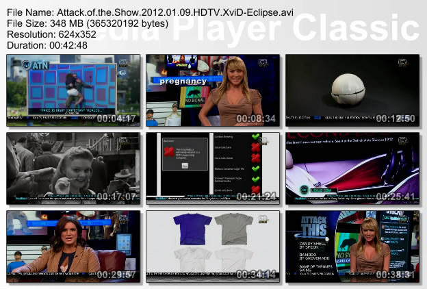 Attack of the Show 2012 01 09 HDTV XviD-Eclipse [ALEX] preview 0