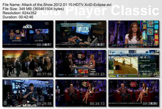 Attack of the Show 2012 01 10 HDTV XviD-Eclipse [ALEX] preview 0