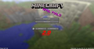 Tag(s): Minecraft 2.0 April Fools Edit; Uploaded: 2013-04-05 00:34:14 GMT; By: UltimateHades; Seeders: 1; Leechers: 0; Comments: 6