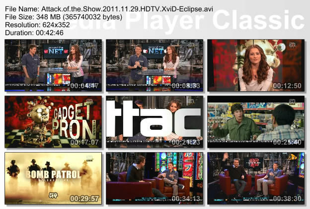 Attack of the Show 2011 11 29 HDTV XviD-Eclipse [ALEX] preview 0