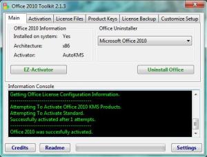 Office 2010 Toolkit and EZ-Activator v2.1.3 (download torrent) - TPB