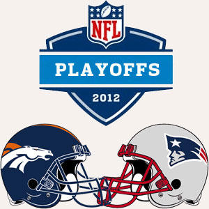 NFL Playoffs 1-14-2012 Denver Broncos at New England Patriots picture NFL Playoffs 1-14-2012 Denver Broncos at New England Patriots picture