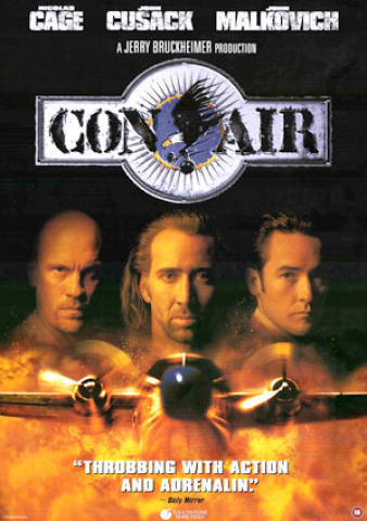 john malkovich con air. NEDERLANDS: Verenigde Staten Actie / Thriller 115 minuten geregisseerd door Simon West met Nicolas Cage, John Malkovich en John Cusack