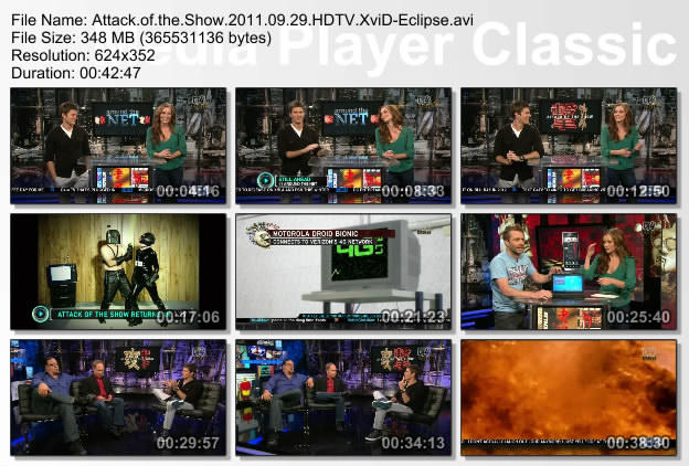 Attack of the Show 2011 09 29 HDTV XviD-Eclipse [ALEX] preview 0