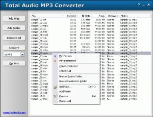 request for FREEZ FLV to MP3 converter.