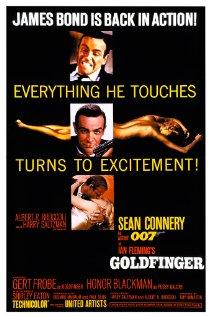 007 James Bond Goldfinger  Poster
