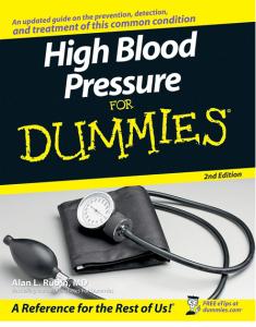 Understanding High Blood Pressure For Dummies