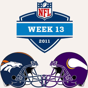 NFL Week13 12-4-2011 Denver Broncos at Minnesota Vikings picture NFL Week13 12-4-2011 Denver Broncos at Minnesota Vikings picture