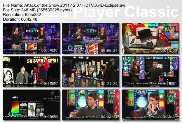 Attack of the Show 2011 12 05-09 HDTV XviD-Eclipse [ALEX] preview 2