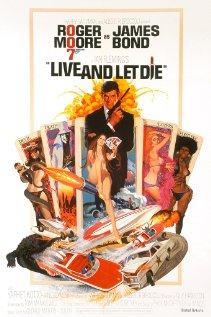 007 James Bond Live and Let Die  Poster
