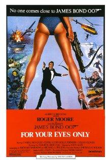 007 James Bond For Your Eyes Only  Poster