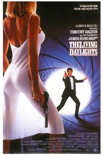007 James Bond The Living Daylights  Poster