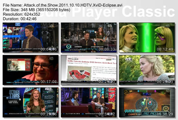 Attack of the Show 2011 10 10 HDTV XviD-Eclipse [ALEX] preview 0