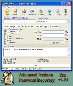 Advanced Archive Password Recovery 4.54.