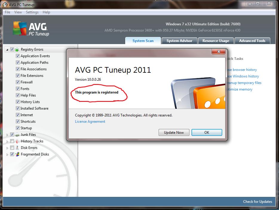 AVG Internet Security + Working password preview 1