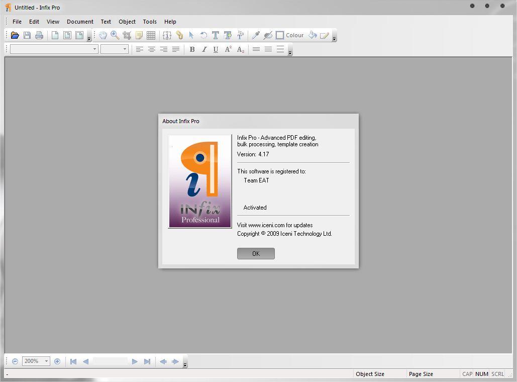 Infix PDF Editor v4 17 Portable preview 0