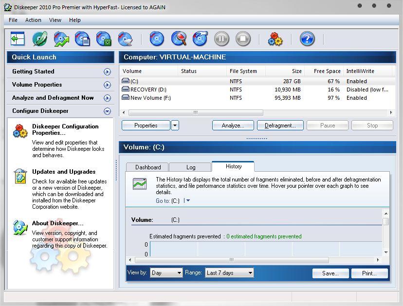 Diskkeeper 2010 Pro Premier X86 Portable [thinapp] preview 0