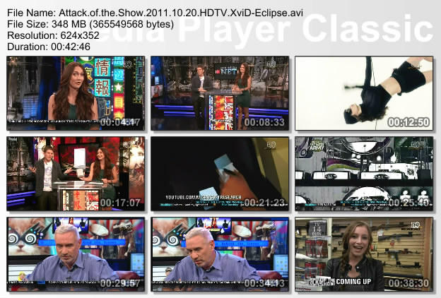 Attack of the Show 2011 10 20 HDTV XviD-Eclipse [ALEX] preview 0