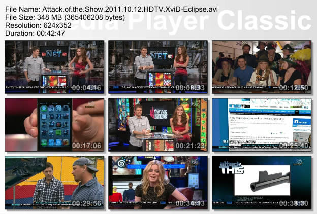 Attack of the Show 2011 10 12 HDTV XviD-Eclipse [ALEX] preview 0