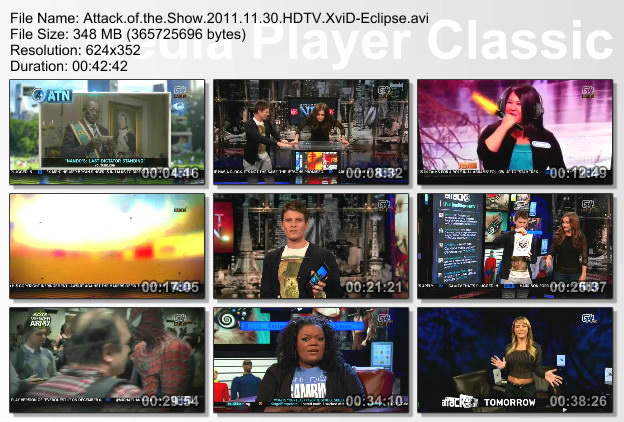 Attack of the Show 2011 11 30 HDTV XviD-Eclipse [ALEX] preview 0