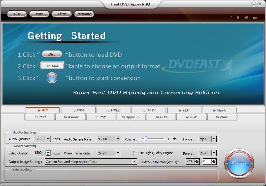 Fast DVD Ripper PRO v1 1 preview 0