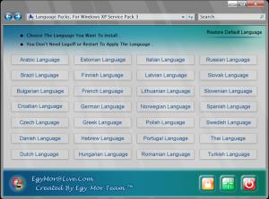 Language pack для windows xp free