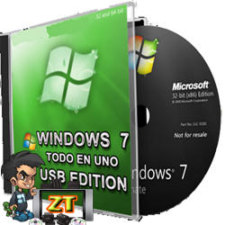 Windows 7 - Todo En Uno USB Edition (2010) [Spanish] (download torrent ...